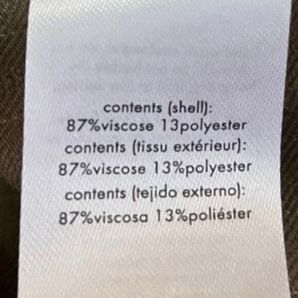 WeWoreWhat Brown Pinstriped Tailored Formal Vest Top Career Trouser Pants Set 4 - Picture 8 of 10